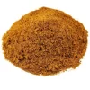 A pile of dark yellow orange Ras El Hanout Spice Mix
