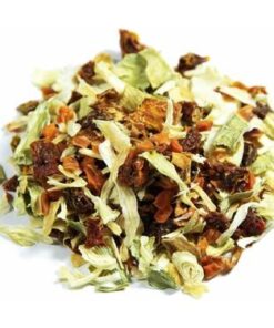 A pile of Dried Vegetables Mix