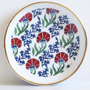 Carnation Porcelain Tea Glass Set For 6