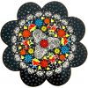 Nightsky Lace Ceramic Coaster - Handmade in Turkey