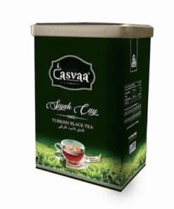Turkish Black Tea in Metal Box (400g/14.11oz) - Casvaa