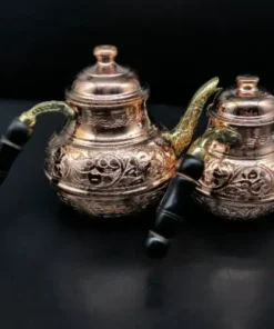 Classic Heavy Copper Double Teapot