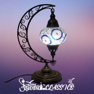 Diamond Mosaic Moon Pendant Lamp