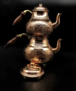 Handmade Copper Double Teapot