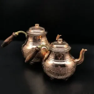 Handmade Copper Double Teapot