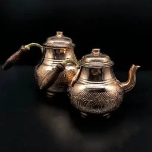 Handmade Copper Double Teapot