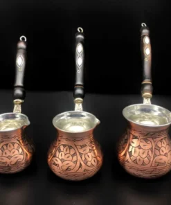 Tulip Shape Turkish Copper Coffee Pot