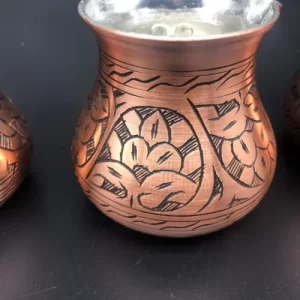 Tulip Shape Turkish Copper Coffee Pot