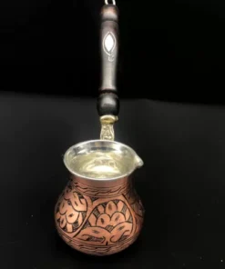 Tulip Shape Turkish Copper Coffee Pot