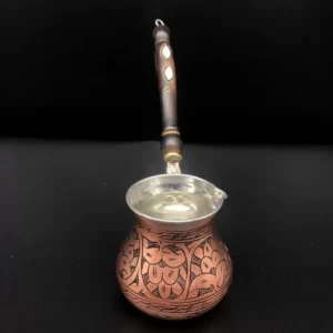 Tulip Shape Turkish Copper Coffee Pot
