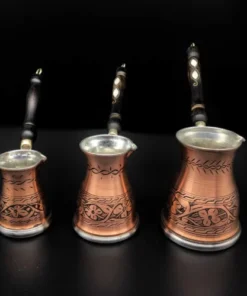 Tapered Turkish Copper Coffee Pot