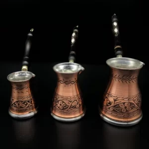 Tapered Turkish Copper Coffee Pot