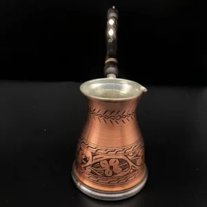 Tapered Turkish Copper Coffee Pot