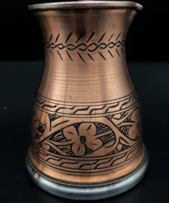 Tapered Turkish Copper Coffee Pot