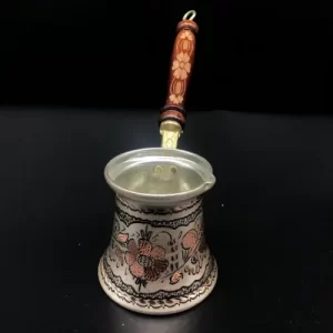 Chamomille Turkish Copper Coffee Pot