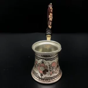 Chamomille Turkish Copper Coffee Pot