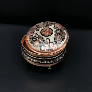 Rare Antep Design Copper Cookie Bowl