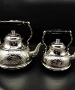 Handbag Style Copper Double Teapot