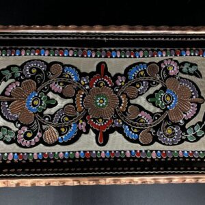 Multicolor Erzincan Serving Tray Rectangle