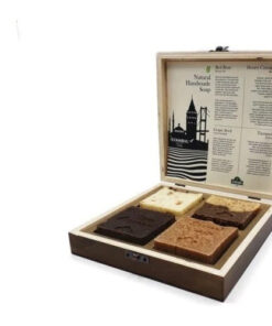 4 Bars Natural Olive Oil Soap - Box Set