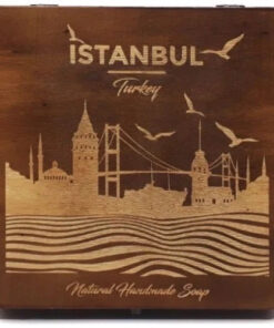 4 Bars Natural Olive Oil Soap - Box Set