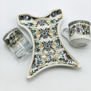 Kaftan Turkish Coffee Single Cup Set – in 6 Designs