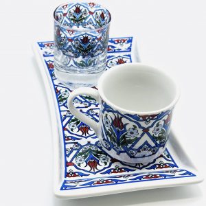 Blue Tulip Turkish Coffee Cup Sets: Single or Double Bliss