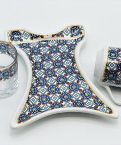 Kaftan Turkish Coffee Single Cup Set – in 6 Designs