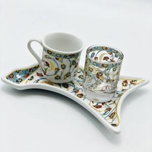 Kaftan Turkish Coffee Single Cup Set – in 6 Designs
