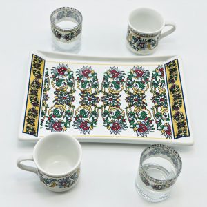 Red Dragon Turkish Coffee Cup Sets: Single or Double Treat