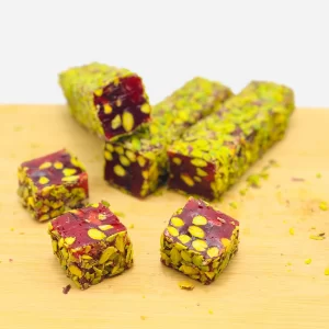 Pomegranate Pistachio Turkish Delight