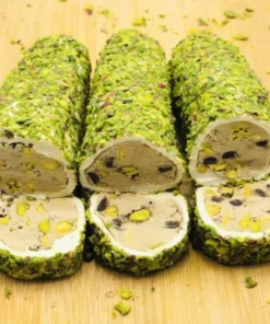 Halva Pistachio Turkish Delight