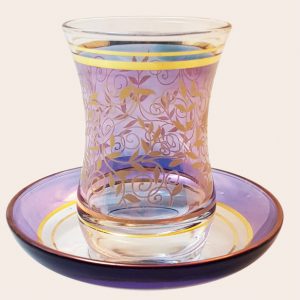 Sofia's Vines Turkish Tea Glass Set