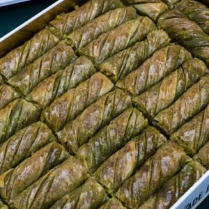 Pistachio Twister Baklava - Hafiz Mustafa
