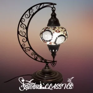 Medallion Mosaic Moon Pendant Lamp