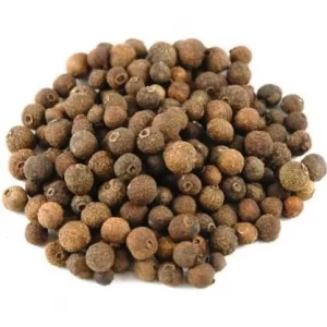 A stack of brown Whole All Spice