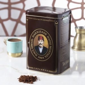 Hafız Mustafa Traditional Turkish Coffee Metal Box
