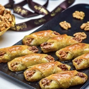 Walnut Butterfly Baklava - Hafiz Mustafa