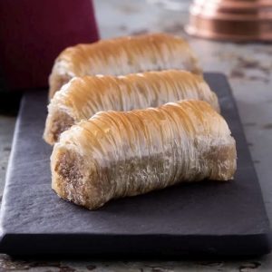 Walnut Yellow Twist Baklava - Hafiz Mustafa