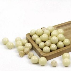 White Chocolate Covered Hazelnuts