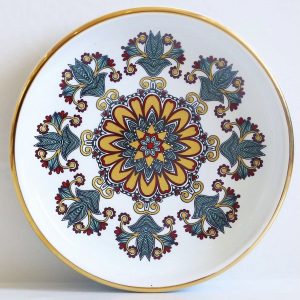 Tulip Clove Porcelain Tea Glass Set for 6