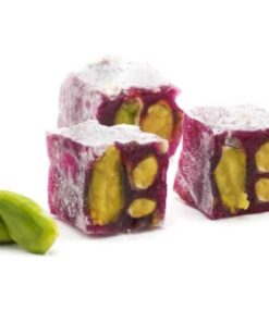 Pomegranate Pistachio Square Turkish Delight