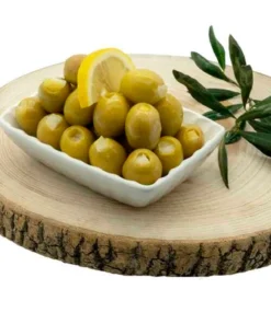 Lemon Flavored Green Olives
