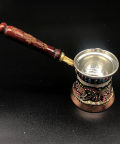 Multicolor Turkish Copper Coffee Pot