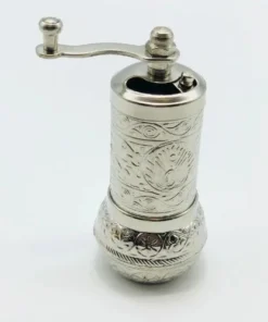 Compact Pepper Grinder Silver