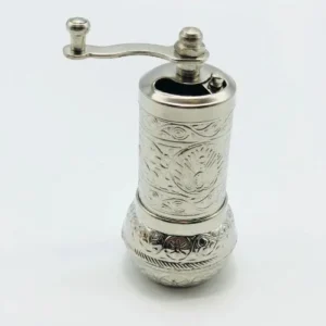 Compact Pepper Grinder Silver