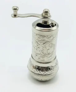 Compact Pepper Grinder Silver