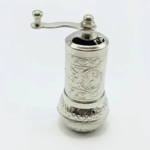Compact Pepper Grinder Silver
