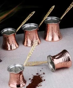Hammered Turkish Copper Coffee Pot