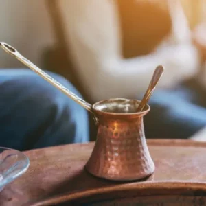 Hammered Turkish Copper Coffee Pot